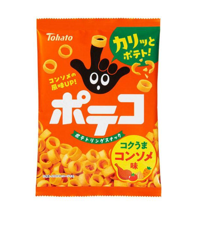 토하토 포테코 감자링 콘소메맛 60g