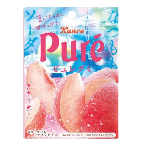 칸로 퓨레구미 복숭아소다 52g