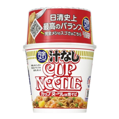 닛신 완전메시 국물 없는 컵누들 111g
