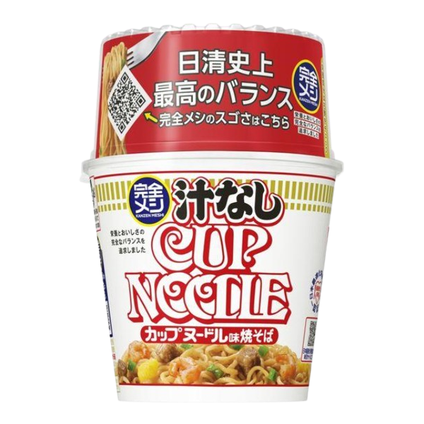 닛신 완전메시 국물 없는 컵누들 111g