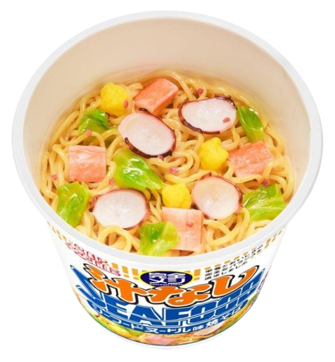 닛신 완전메시 국물 없는 해산물 컵누들 111g