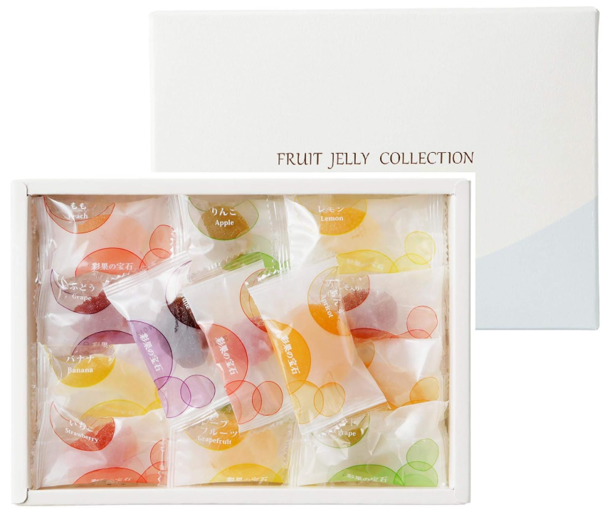 채과의 보석 과일 젤리 컬렉션 (15종류 22개입)