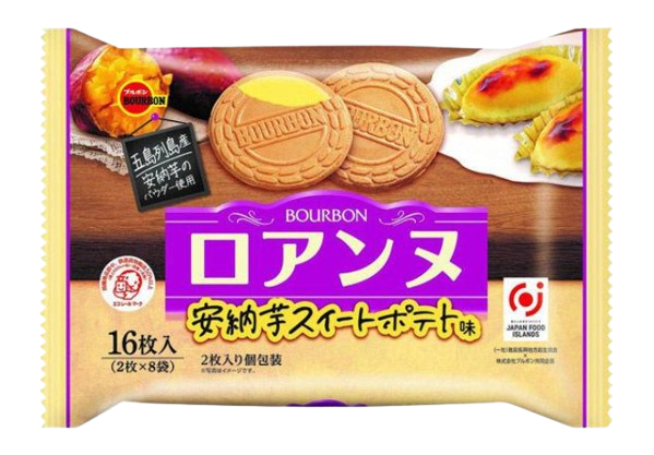 부르봉 로안느 스위트포테이토 고구마맛 16매입