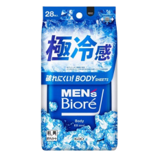 비오레 맨즈 바디시트 극냉감타입 쿨오션향 28매입
