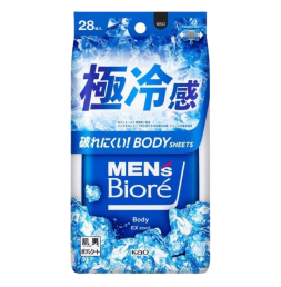 비오레 맨즈 바디시트 극냉감타입 쿨오션향 28매입