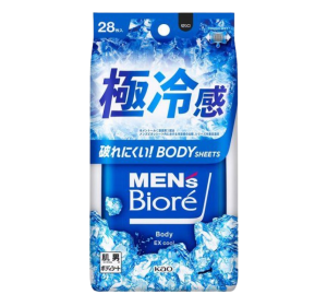 비오레 맨즈 바디시트 극냉감타입 쿨오션향 28매입