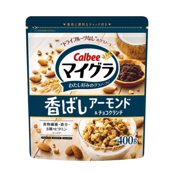 칼비 마이구라 고소한 아몬드 초코 크런치 그래놀라 400g
