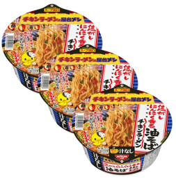 닛신 치킨라면 마늘 기름소바 3개 세트