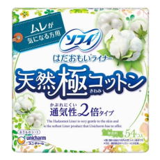 소피 팬티라이너 천연 극면 14cm 54매입