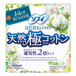 소피 팬티라이너 천연 극면 14cm 54매입
