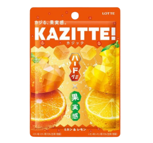 롯데 카지테 구미 귤&레몬 80g