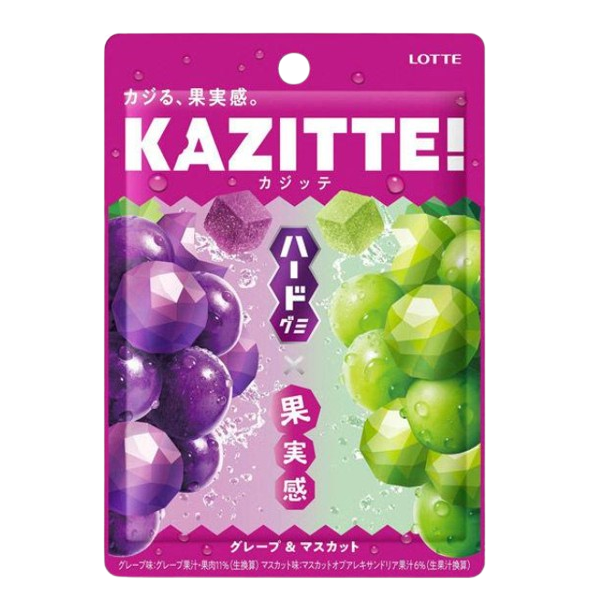 롯데 카지테 구미 그레이프&청포도 80g