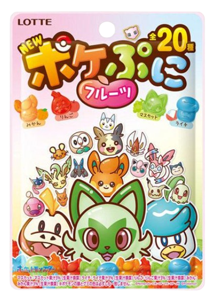 롯데 포케푸니 포켓몬 구미 80g