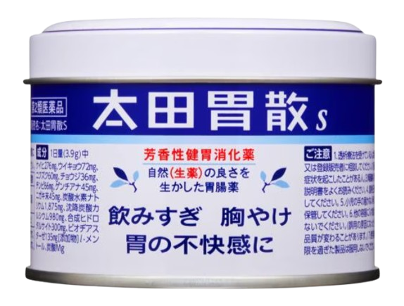 오타이산 S 일본소화제 캔형 80g