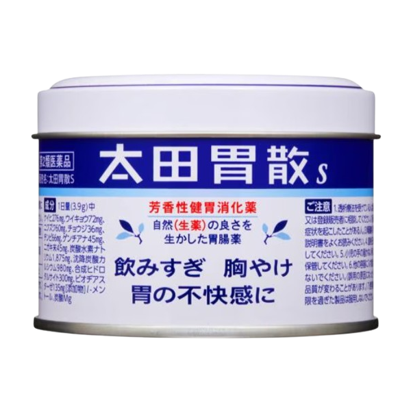 오타이산 S 일본소화제 캔형 80g