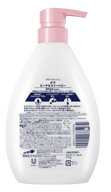 도브 피치 스위트피 바디워시 470g