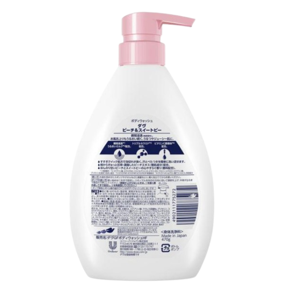 도브 피치 스위트피 바디워시 470g