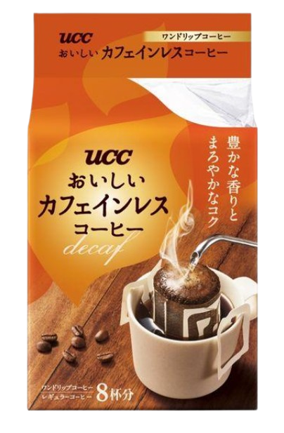 UCC 우에시마 디카페인 드립커피 8봉입