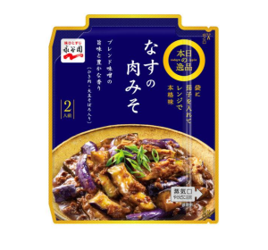 나가타니엔 된장 가지 고기 전자레인지 간편소스