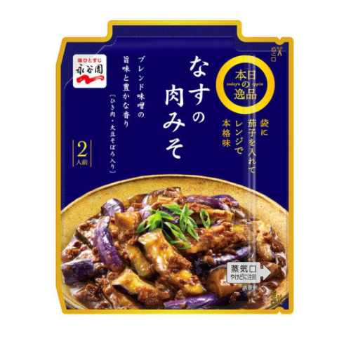 나가타니엔 된장 가지 고기 전자레인지 간편소스