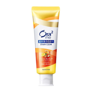 Ora2 오라투미 스테인 클리어 페이스트 허니레몬 미백 치약 130g