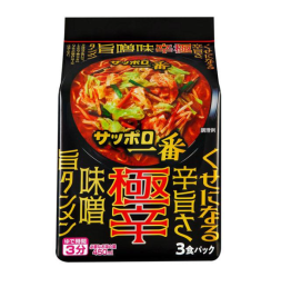산요식품 삿포로 제일 극신 된장탕면 3개입 1봉