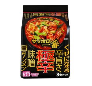 산요식품 삿포로 제일 극신 된장탕면 3개입 1봉