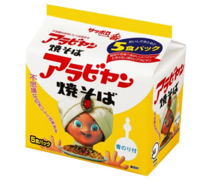 산요식품 아라비안 야끼소바 5개입 1봉
