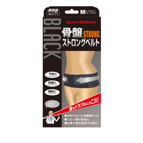 야마다식 골반 스트롱 밴드 블랙 M사이즈