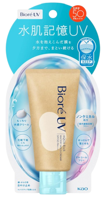 비오레 아쿠아리치 워터리 홀드 선크림 50g