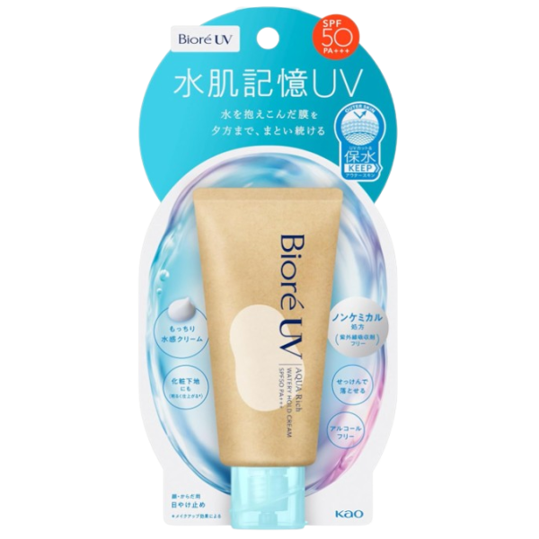 비오레 아쿠아리치 워터리 홀드 선크림 50g