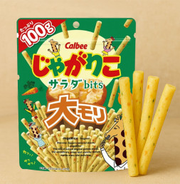 칼비 자가리코 샐러드맛 bits 대용량 100g