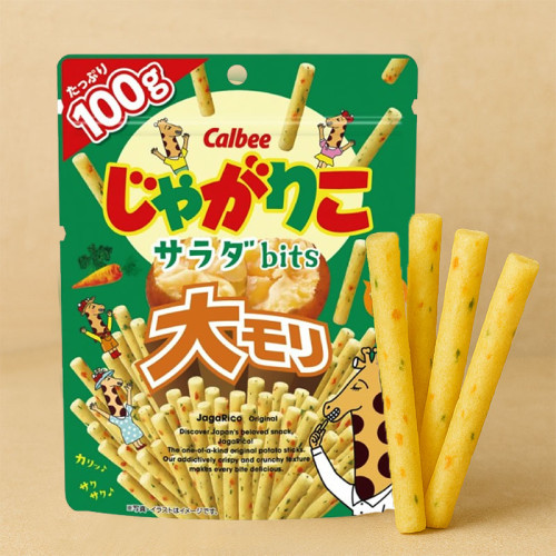 칼비 자가리코 샐러드맛 bits 대용량 100g