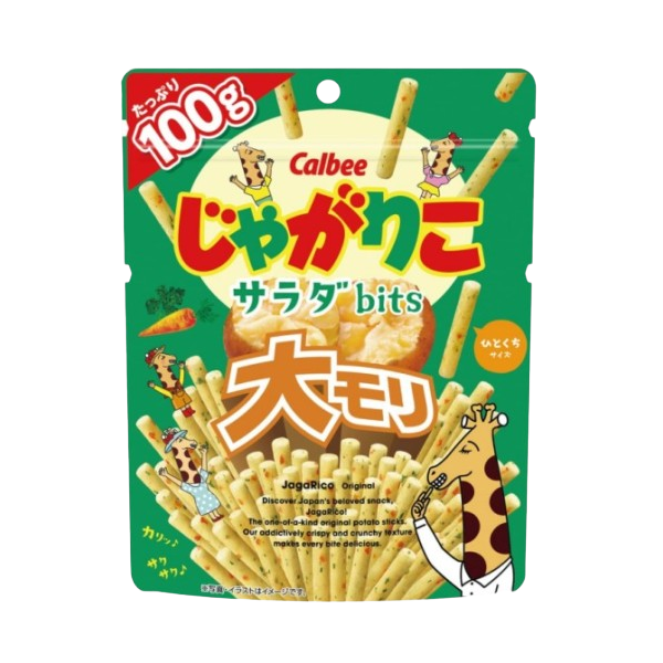 칼비 자가리코 샐러드맛 bits 대용량 100g