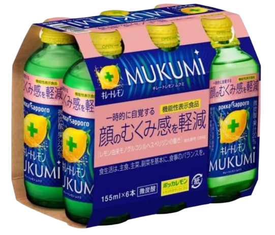 포카삿포로 무쿠미 레몬 155ml 6개입