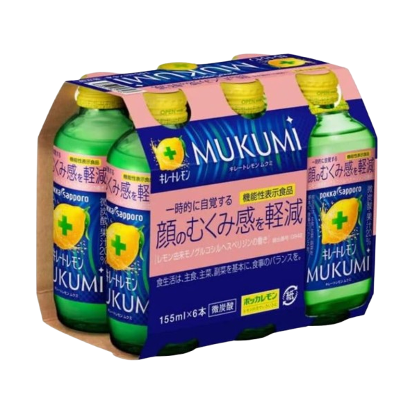 포카삿포로 무쿠미 레몬 155ml 6개입