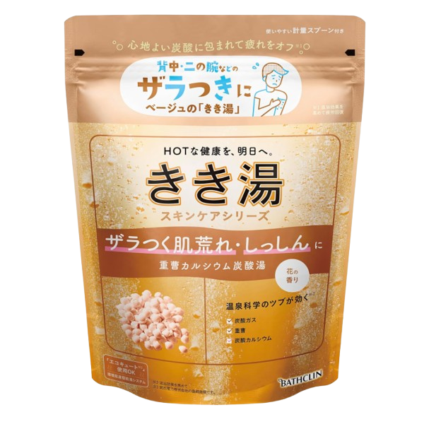 키키유 탄산초 칼슘 탄산탕 입욕제 꽃향기 360g