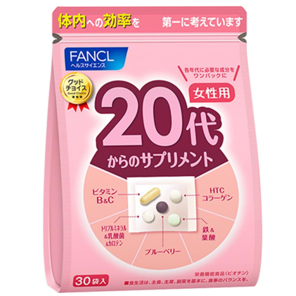 판클 20대 보충 영양제 여성용 30개입