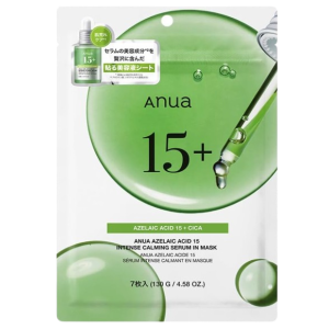ANUA 아누아 아젤라인산 15 카밍 세럼 마스크팩 7매입