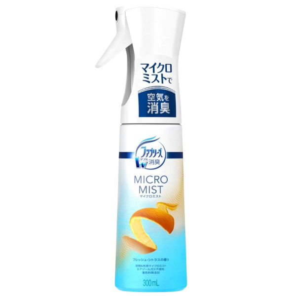 페브리즈 마이크로미스트 탈취 스프레이 시트러스향 300ml