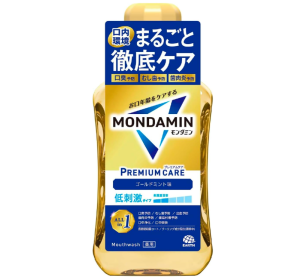 몬다민 프리미엄 케어 골드 민트 가글 600mL