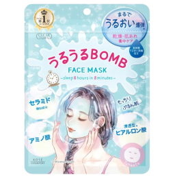 KOSE 클리어턴 윤기나는 BOMB 마스크팩 7매입