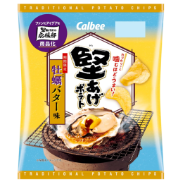 (겨울한정)칼비 딱딱하게 튀긴 감자칩 굴 버터맛