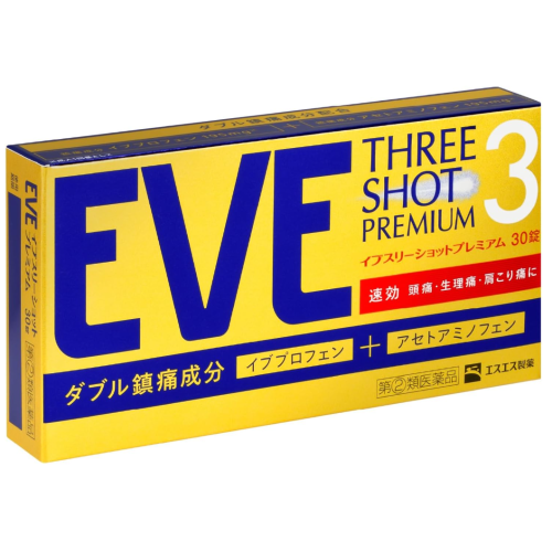 이브 진통제 쓰리샷 프리미엄 30정 2개 세트