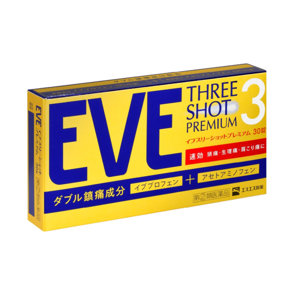 이브 진통제 쓰리샷 프리미엄 30정 2개 세트