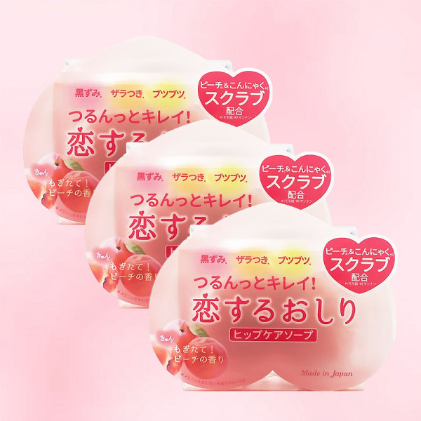 펠리칸 비누 엉덩이케어 비누 80g 3개 세트