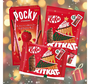 겨울한정 킷캣 포키세트