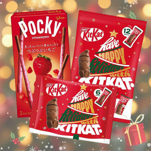 겨울한정 킷캣 포키세트