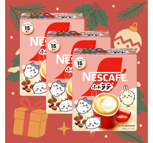 네스카페 후와라떼 치이카와 모둠팩 15p 3개 세트