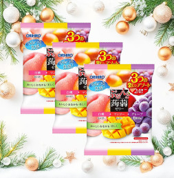 오리히로 곤약젤리 파우치 큰 봉지 3개 세트